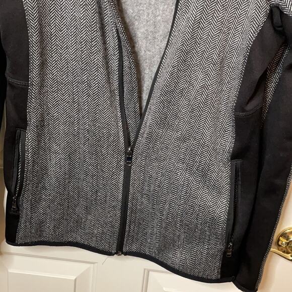 Marc New York Andrew Marc Herringbone fleece coat - Picture 6 of 13